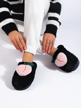 Soft Black Slippers