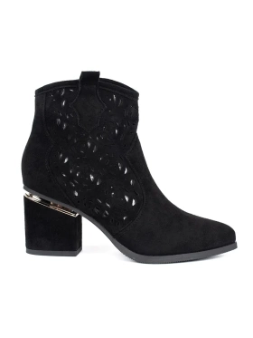 Black Lace Western Boots