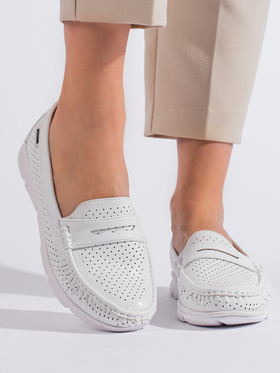 White Lightweight Loafers