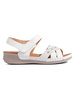 Light White Platform Sandals