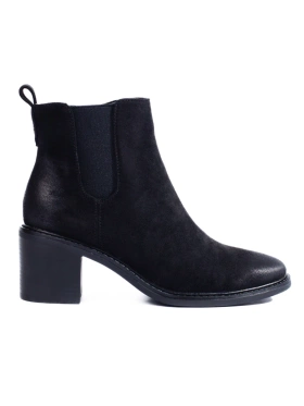 Black Heeled Ankle Boots