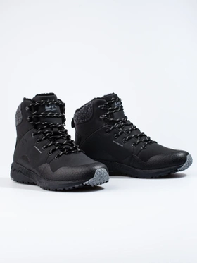 Cozy Black High Trekking Boots by DK