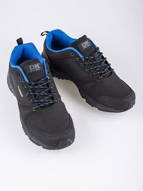 Men's black and blue Aqua Softshell hiking boots by DK