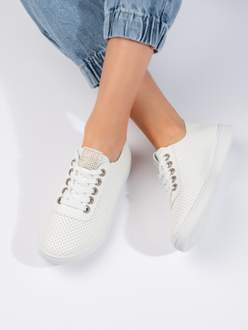 Lace White Sneakers