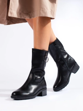 Stylish Black High Boots