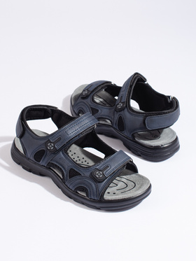 Sporty Navy Strap Sandals