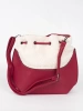 Cozy Shearling Red Handbag