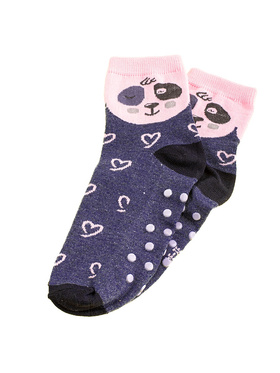 Blue Panda Non-Slip Socks for All