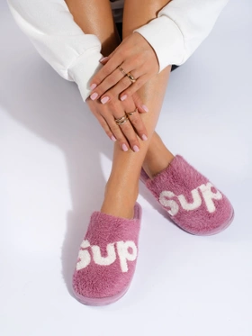 Cozy Purple Slippers