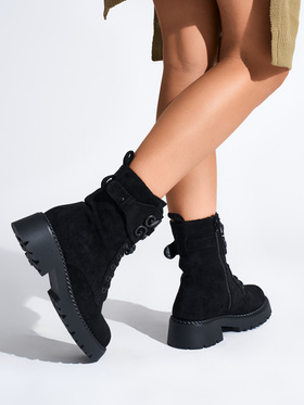 Black Suede Ankle Boots