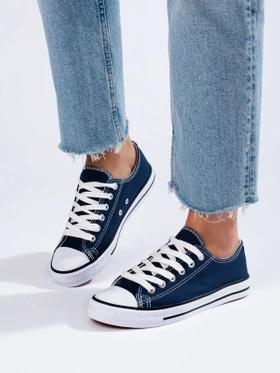 Navy Blue Sneakers