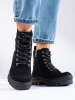 Lace-Up Ankle Boots by S.Barski with Chunky Soles