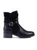Women's ankle boots with a decorative strap