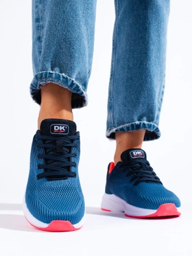 Lightweight DK Navy Blue Fitness Sneakers