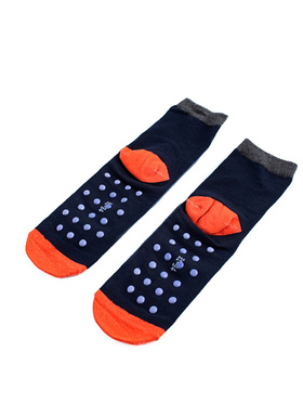 Navy Blue Monster Socks