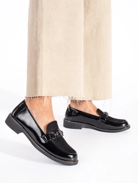 Chic Black Loafers