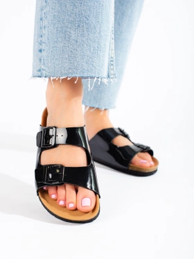 Glossy Black Potocki Slides