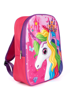 Pink and Purple Unicorn Backpack