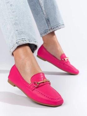 Pink Loafers