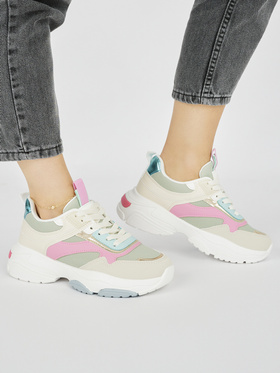 Chic Thick-Sole Athletic Sneakers