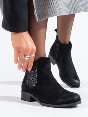 Black Suede Ankle Boots