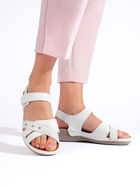 Light White Platform Sandals