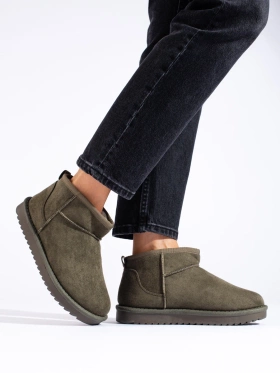 Forest Green Snow Boots