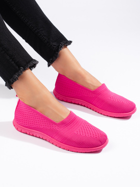 Pink Slip-On Sneakers