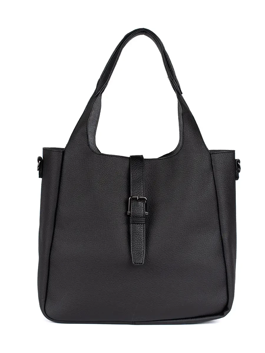 Chic Black Shopper Bag