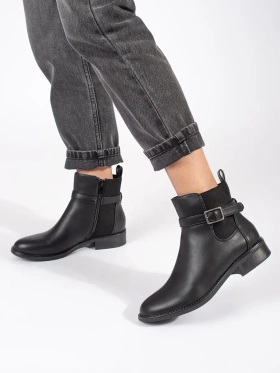 Classic Black Ankle Boots