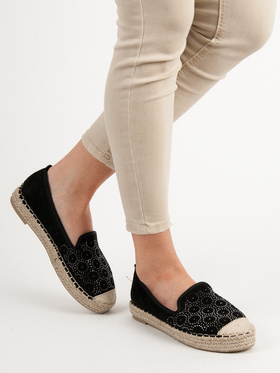 Espadryle damskie  ażurowe