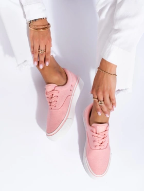 Pink Big Star Sneakers LL274147P