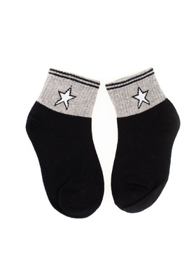 Children's Black Star Socks