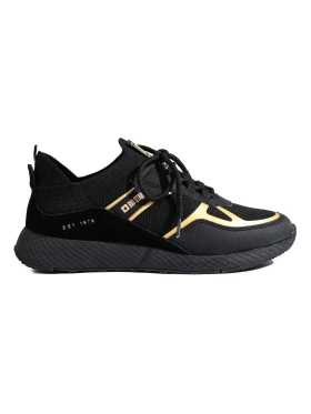 Big Star Black and Yellow Sneakers