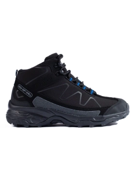 DK high-top black trekking sneakers