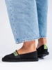 Czarne espadryle damskie BIG STAR HH274473