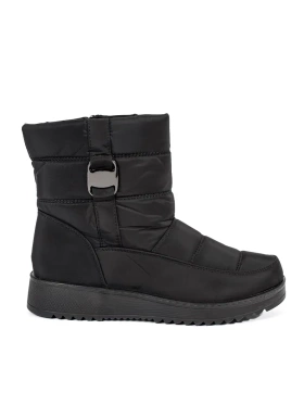 Cozy Black Snow Boots