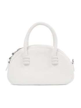 Small White Bag with Strap