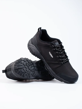 Black Aqua Softshell Hiking Sneakers