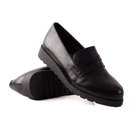 Classic Black Loafers