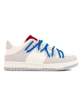 Sporty Shoes with Blue Laces