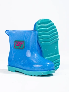 Blue Rain Boots for Kids