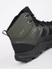 Black and Green High Trekking Boots