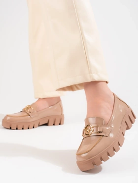 Vinceza Shiny Platform Loafers