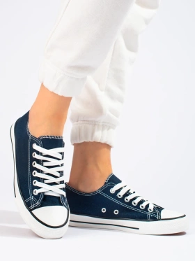 Classic Navy Sneakers