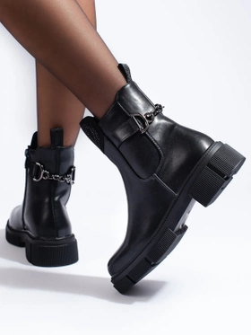 Cozy Black Ankle Boots