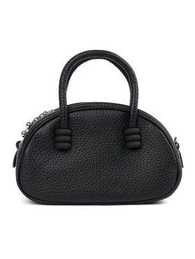 Small Black Bag with Strap