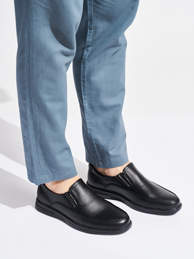 Slip-On Black Loafers