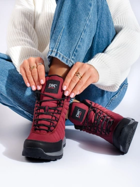 Burgundy DK Aquaproof Snow Boots