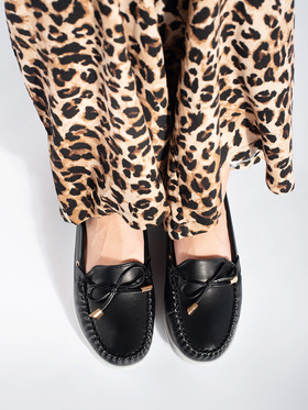 Black Platform Loafers